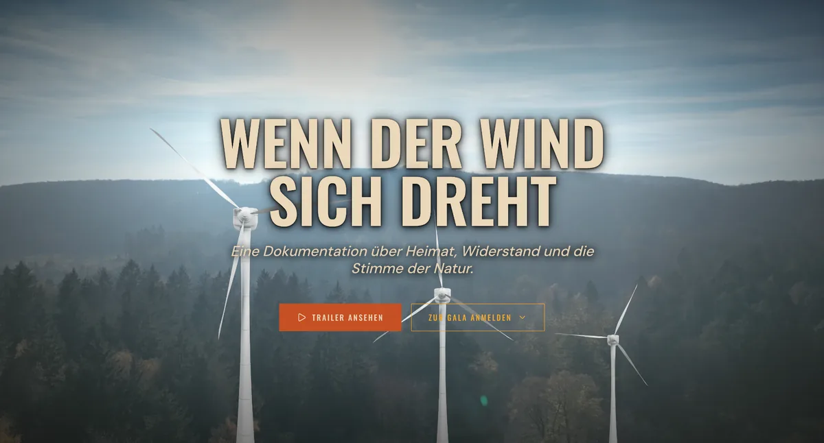 Vorschau der Website Wenn der Wind sich dreht